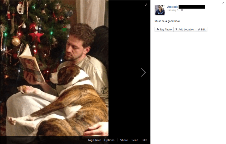 Ollie - Facebook Post with Stewart